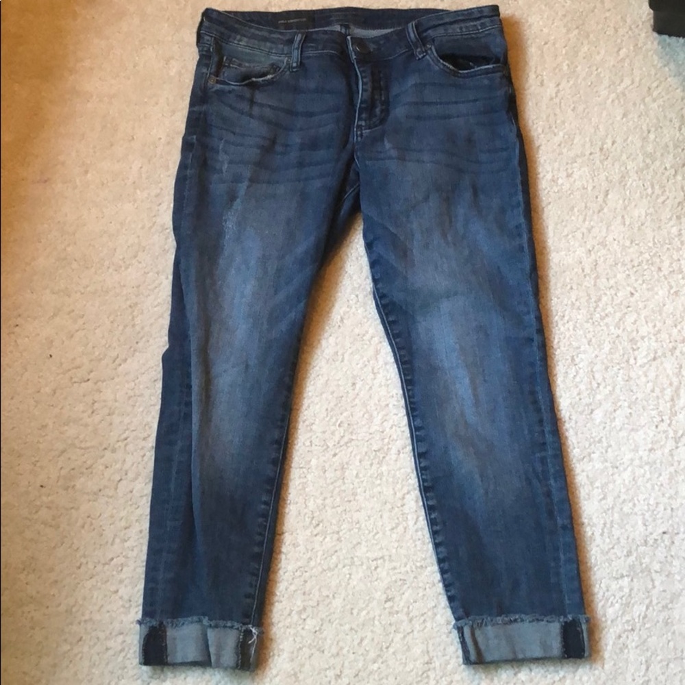 Kut ankle straight leg capris